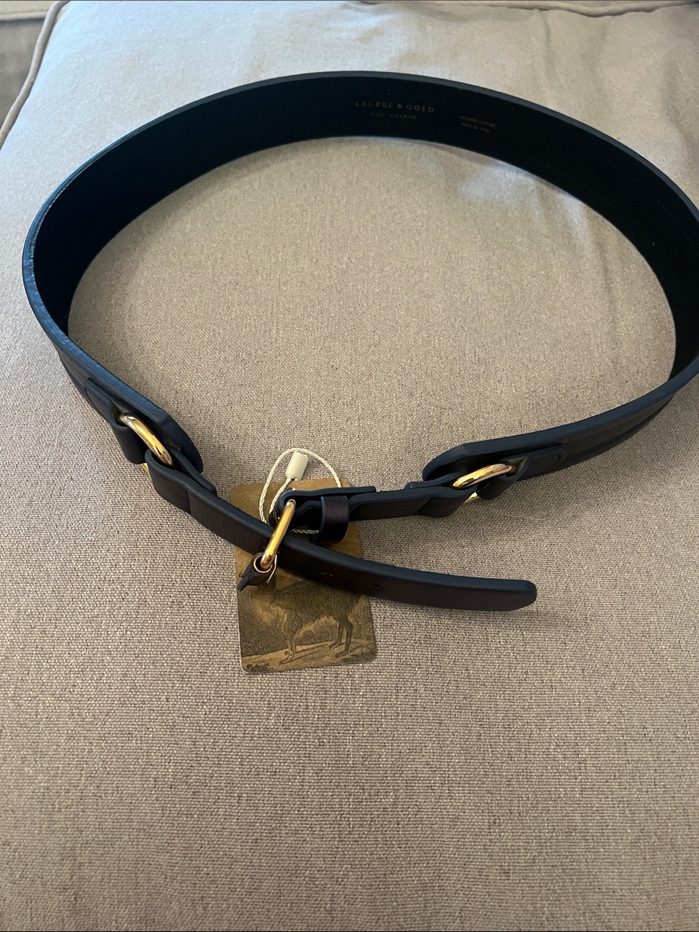 Peruvian Exchange, Navy Belt, XL NWT